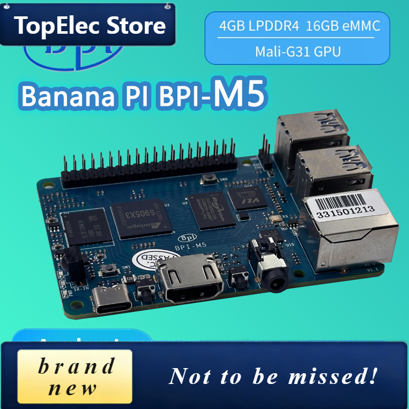 TopElec Banana PI BPI-M5 4GB L - Banana Pi Bpi-M5 recensie en prijs