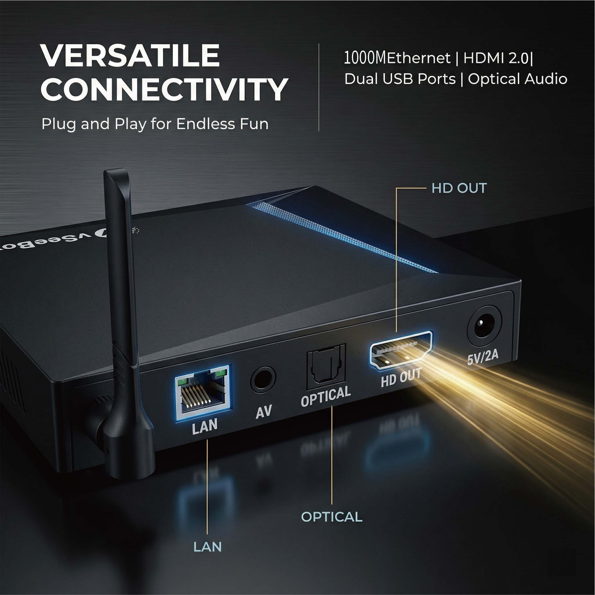 VSeeBox V6 Pro 2026 Nieuwste m - Khadas Vim4 8Gb recensie en prijs