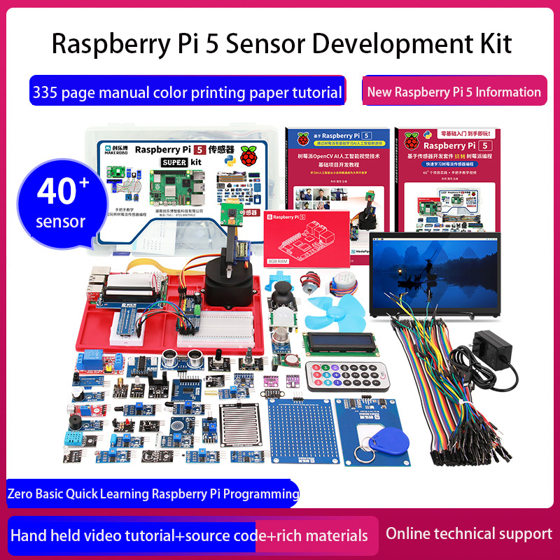 Raspberry Pi 5 Sensor Ontwikke - Raspberry Pi 5 8Gb Kit recensie en prijs