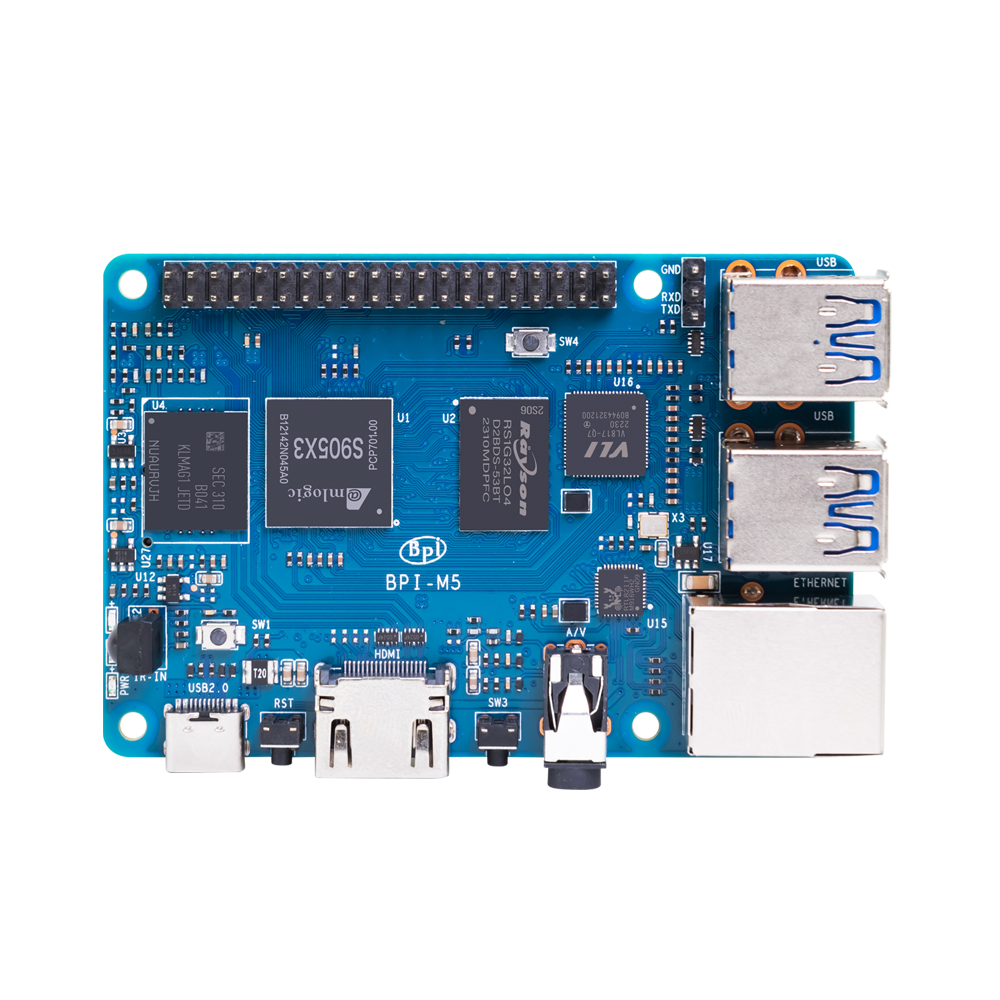 Banana Pi BPI-M5 DIY Kit Amlog - Banana Pi Bpi-M5 recensie en prijs